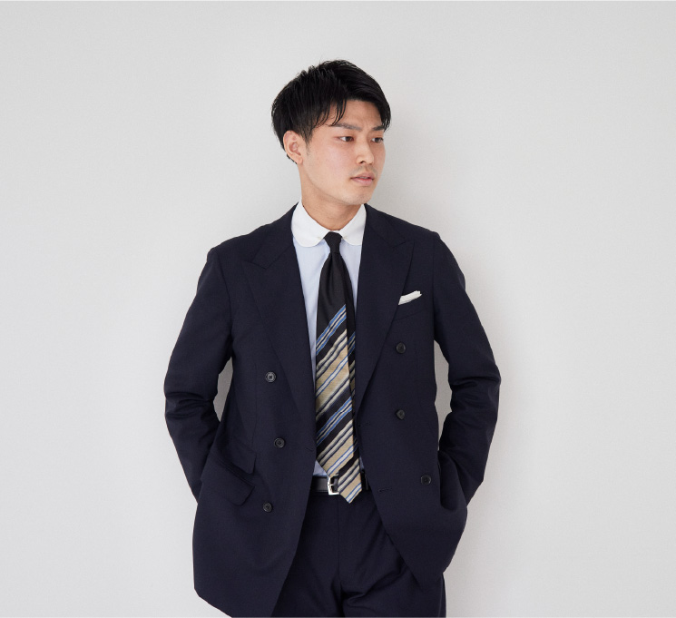 自分にピッタリのサイズ感がカッコいい!