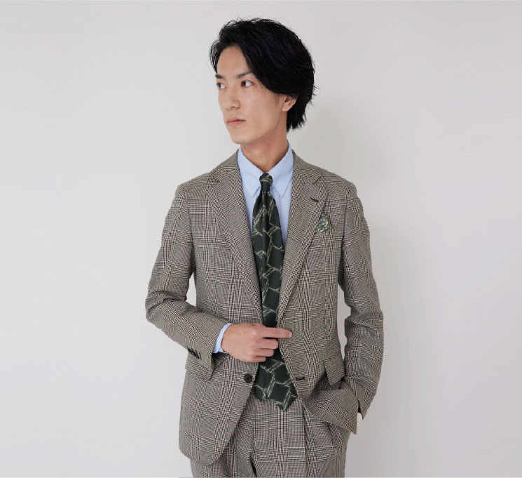 自分にピッタリのサイズ感がカッコいい!