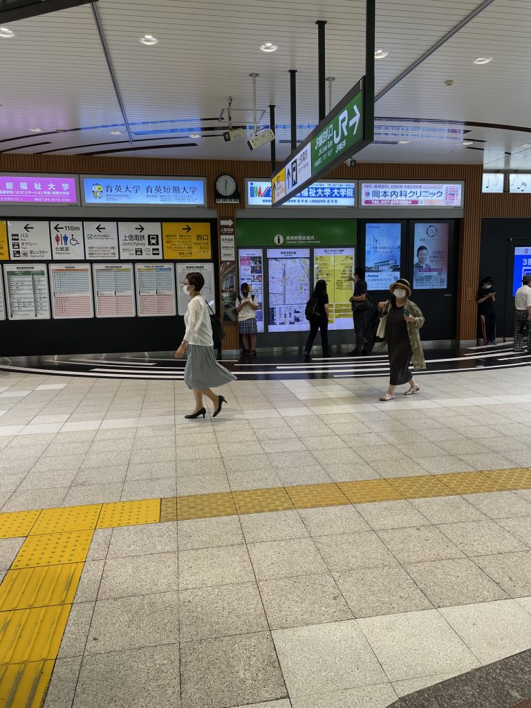 高崎駅改札付近