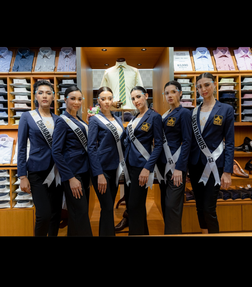 SUIT SELECT x Miss Universe Thailand 2020 สาวงาม 30 คนที่สาขา Central World