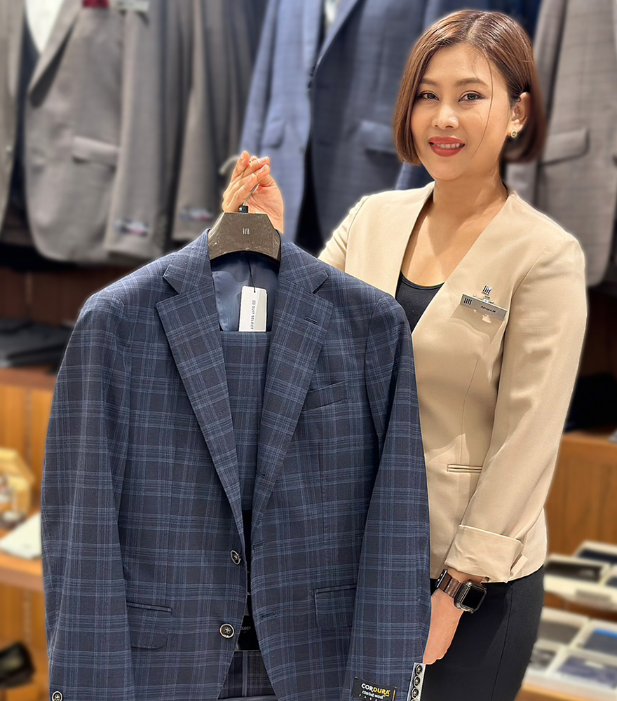 ［CORDURA CHECK SUIT］  คุณจ๋า @CENTRAL LARDPRAO DEPARTMENT STORE
