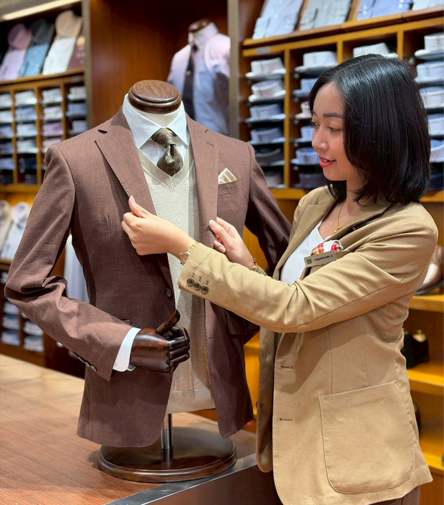 ［  SOLOTEX LINEN JACKET ］ คุณจอย @MEGA BANGNA